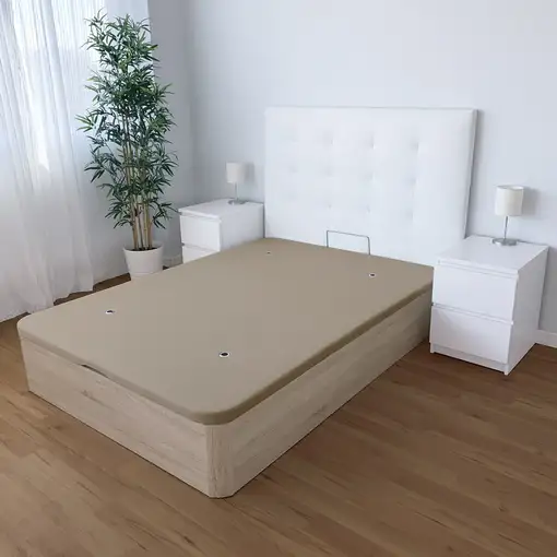 Canapé Abatible 105 x 190 Reforzado Gran Capacidad con Montaje Incluido, Cambria