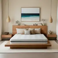 The White Stone Colchón 180x200 Waterfoam Termosensible | Alta Firmeza, Transpirab