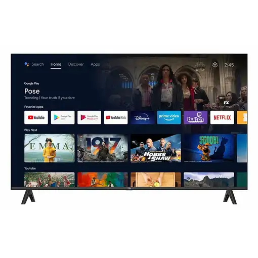 TCL S54 40S5401A Televisor 101,6 cm (40\) Full HD Smart TV Wifi Metálico