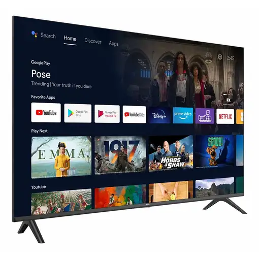 TCL S54 40S5401A Televisor 101,6 cm (40\) Full HD Smart TV Wifi Metálico