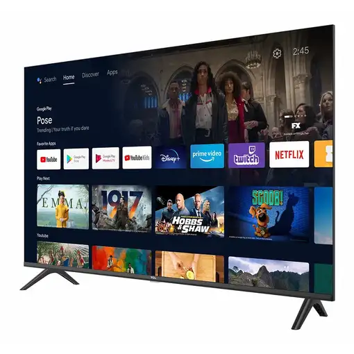 TCL S54 40S5401A Televisor 101,6 cm (40\) Full HD Smart TV Wifi Metálico