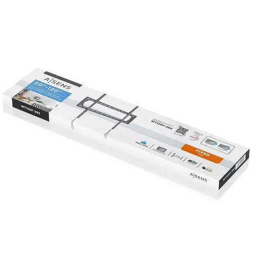 AISENS Soporte Eco Delgado Para Monitor/TV 160kg De 60-120, Negro