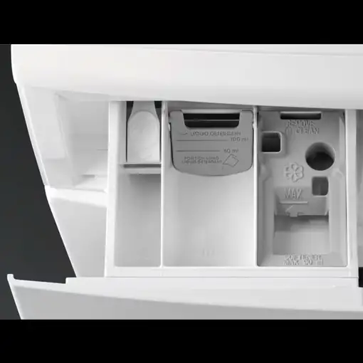 Lavadora blanca de 8 Kg, 1400rpm, Serie 6000 ProSense LFA6K8441C AEG