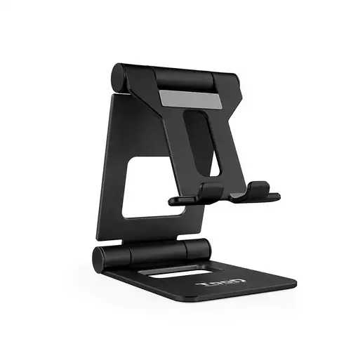 TooQ Soporte de sobremesa ajustable para teléfono / tablet hasta 10”, Negro TooQ Soporte de sobremesa ajustable para teléfono / tablet hasta 10”, Negro