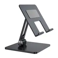 AISENS Soporte de Sobremesa Tamaño XXL Ajustable (2 Pivotes) para Movil / Tablet,