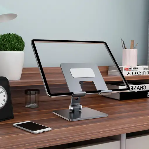 AISENS Soporte de Sobremesa Tamaño XXL Ajustable (2 Pivotes) para Movil / Tablet,