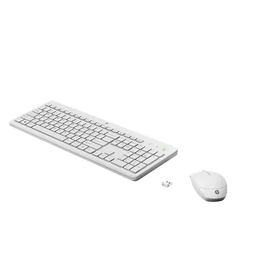 HP STORE 3PL teclado Ratón incluido RF inalámbrico Blanco