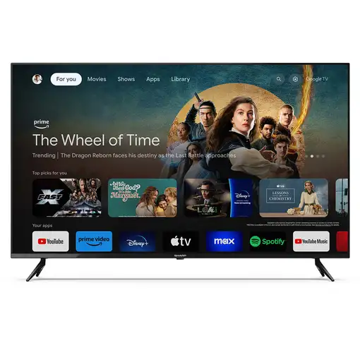 Sharp 50GL4060E Televisor 127 cm (50'') 4K Ultra HD Smart TV Wifi Negro