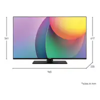 Panasonic TB-43W60AEZ Televisor 109,2 cm (43") 4K Ultra HD Smart TV Wifi Negro