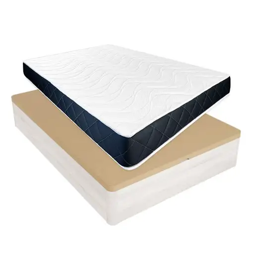 Pack Colchón Juno + Canapé Abatible 105x200 | Montaje Incluido | Color Polar Pack Colchón Juno + Canapé Abatible 105x200 | Montaje Incluido | Color Polar