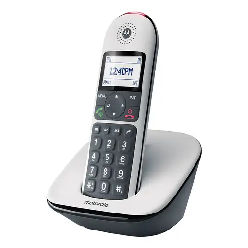 Motorola CD5001 Teléfono DECT Identificador de llamadas Gris