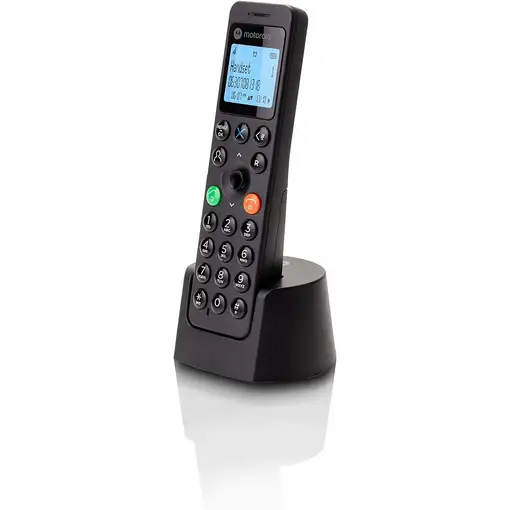 Motorola DOT201 Teléfono DECT Identificador de llamadas Negro