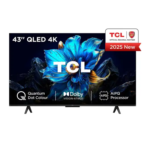 TCL P7K 43P7K Televisor 109,2 cm (43\) 4K Ultra HD Smart TV Wifi Metálico 430 cd /