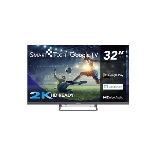 Smart-Tech 32HG01V Televisor 81,3 cm (32\) HD Smart TV Wifi Gris 180 cd / m²