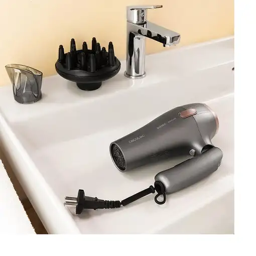 Cecotec Bamba IoniCare 5250 EasyCollect Pro secador 2100 W Negro, Gris