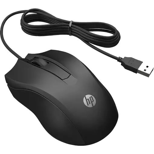 HP Ratón con cable 100