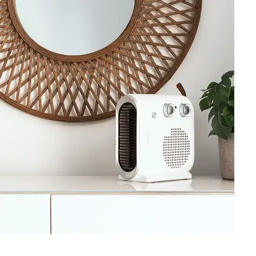 Cecotec 08283 calefactor eléctrico Interior Blanco 2000 W Ventilador eléctrico