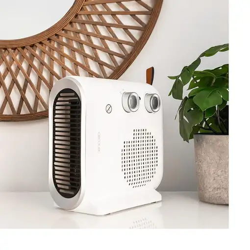 Cecotec 08283 calefactor eléctrico Interior Blanco 2000 W Ventilador eléctrico