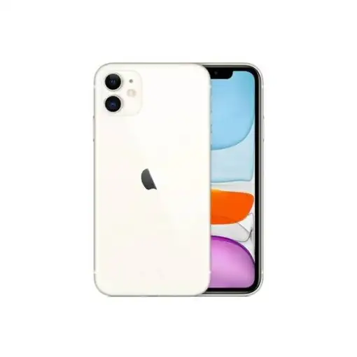 Apple iPhone 11 15,5 cm (6.1") SIM doble iOS 14 4G 128 GB Blanco