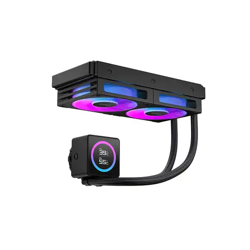 HP Refrigerador líquido LCD modular OMEN de 240 mm: negro