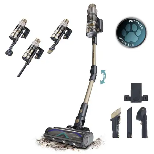 Aspiradoras de escoba bolsa para el polvo 0.5 L Negro A01_EU01_115421 CECOTEC Aspiradoras de escoba bolsa para el polvo 0.5 L Negro A01_EU01_115421 CECOTEC