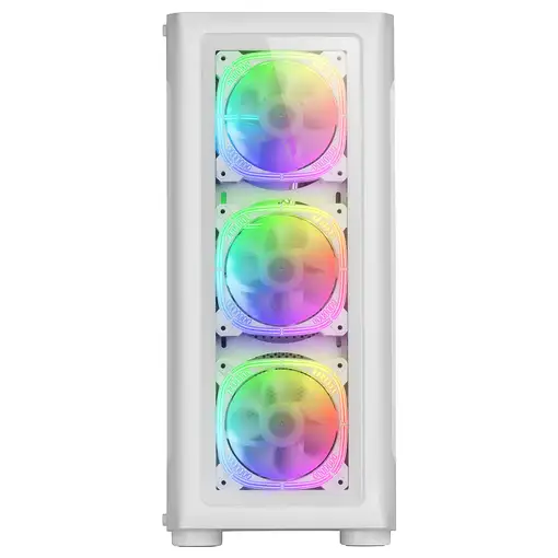 Mars Gaming MC-NEO, Torre Gaming XXL E-ATX, Ventana Lateral y Frontal Cristal Temp