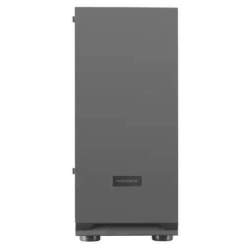 Mars Gaming MCN2, Caja PC Gaming ATX, Ventana Lateral Completa, Rejilla Delantera,