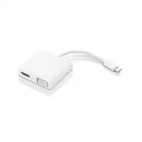 Lenovo GX90T33021 Adaptador gráfico USB 3840 x 2160 Pixeles Blanco