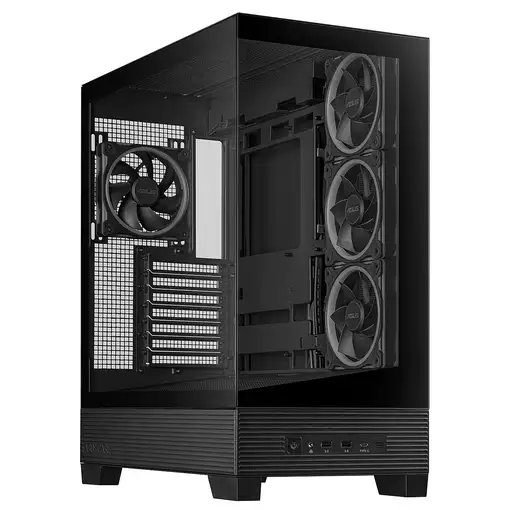 ASUS A31 Plus TG ARGB BLACK Midi Tower Negro