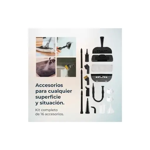 Cecotec Vaporetas de mano Hydrosteam 1300 Rapid Max