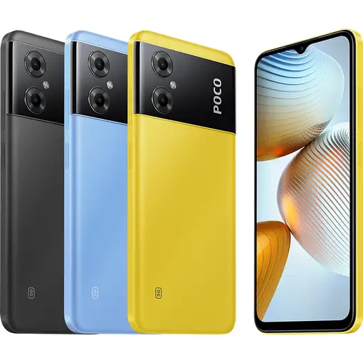 POCO M4 5G 16,7 cm (6.58\) SIM doble Android 12 4 GB 64 GB 5000 mAh Negro