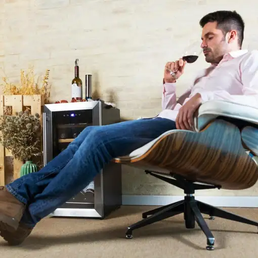 Cecotec Vinoteca GrandSommelier 1550 Inox Compressor