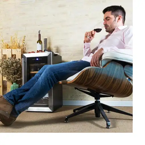 Cecotec Vinoteca GrandSommelier 1550 Inox Compressor