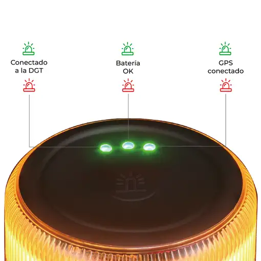 Baliza Homologada DGT con Geolocalización Obligatoria enero 2026 PRIXTON