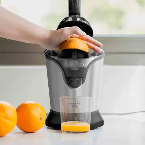 Exprimidor de palanca eléctrico, inox, 180 W, XP-200PAD GRUNKEL