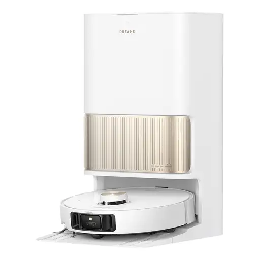 Robot Aspirador y Friegasuelos blanco con autovaciado, L40s Pro Ultra DREAME