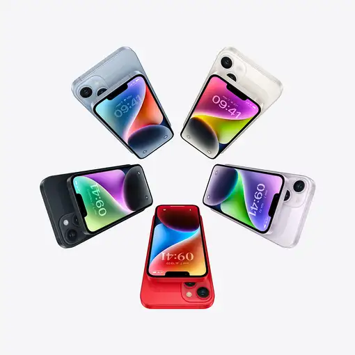 Apple iPhone 14 Plus 17 cm (6.7\) SIM doble iOS 16 5G 128 GB Púrpura