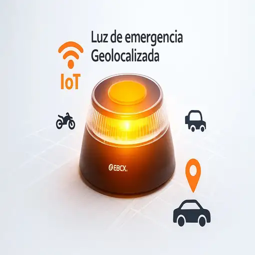 Baliza Ebox V16 Conectada y Certificada DGT