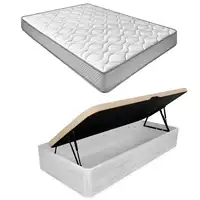 Pack 105x190 Colchón Brisa + Canapé Apertura Lateral Montaje Incluido Color Polar