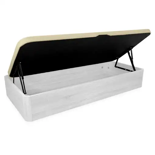 Pack 90x190 Colchón Brisa + Canapé Apertura Lateral Montaje Incluido Color Polar