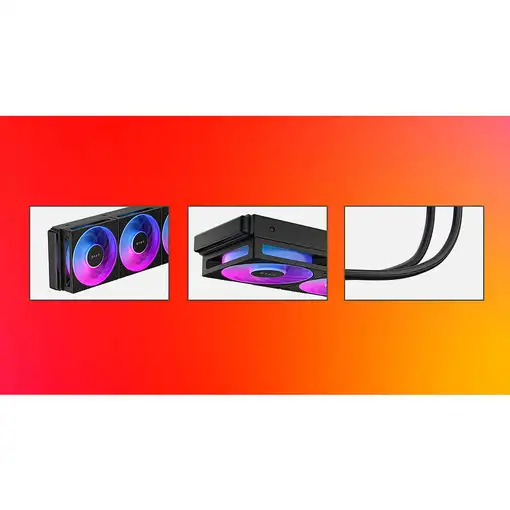 HP Refrigerador de líquido OMEN 360 mm aRGB: negro