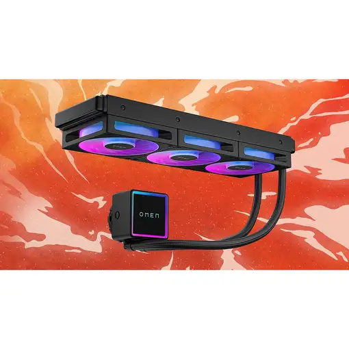 HP Refrigerador de líquido OMEN 360 mm aRGB: negro