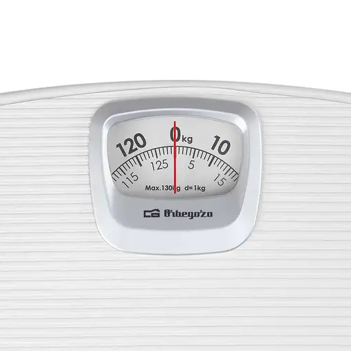Orbegozo PB 2011 báscula de baño Rectángulo Blanco Báscula de baño analógica
