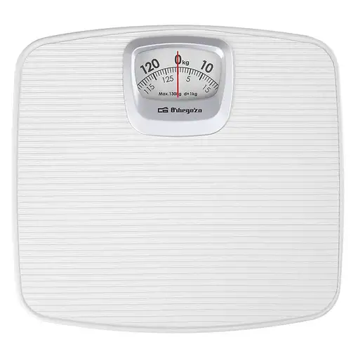 Orbegozo PB 2011 báscula de baño Rectángulo Blanco Báscula de baño analógica