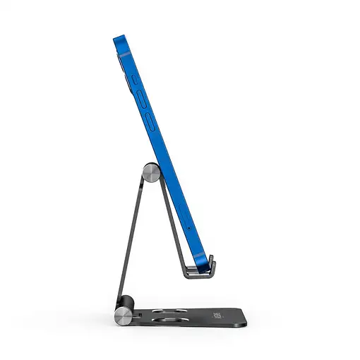 AISENS Soporte De Sobremesa Tamaño M Ajustable (2 Pivotes) Para Movil / Tablet, Ne