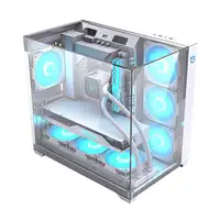 Hiditec SKY Torre Transparente, Blanco