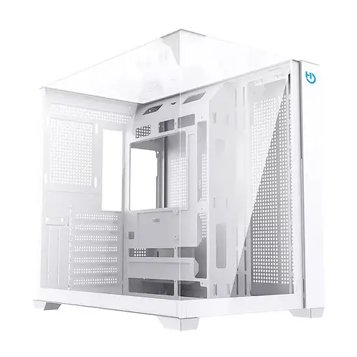 Hiditec SKY Torre Transparente, Blanco