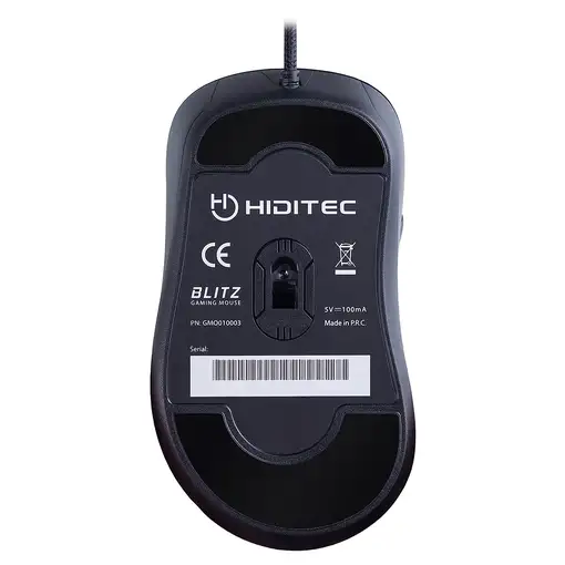 Hiditec Blitz ratón Juego mano derecha USB tipo A IR LED 3500 DPI