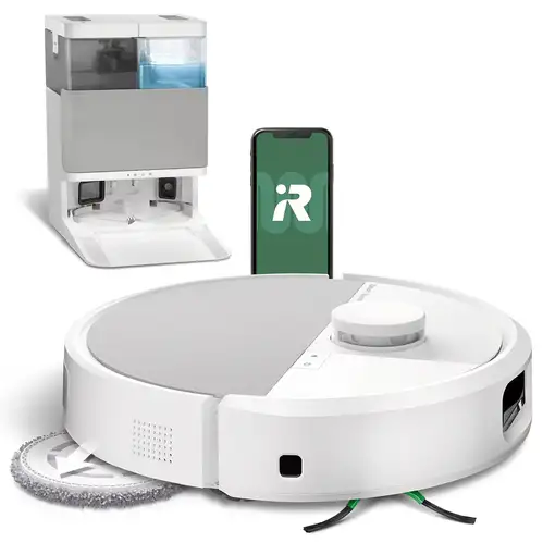 iRobot Roomba Plus 505 Combo Robot + AutoWash Dock Blanco