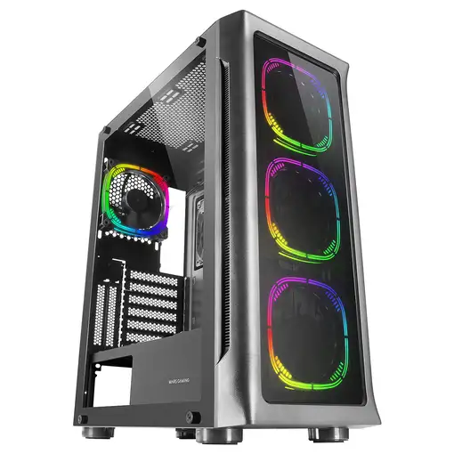 Mars Gaming MC-NEO, Torre Gaming XXL E-ATX, Ventana Lateral y Frontal Cristal Temp Mars Gaming MC-NEO, Torre Gaming XXL E-ATX, Ventana Lateral y Frontal Cristal Temp